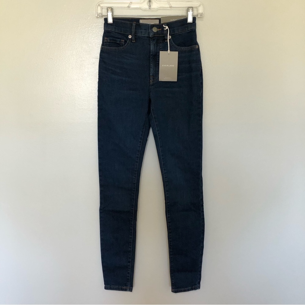 Everlane High Rise Skinny Jeans 23 Tall Length